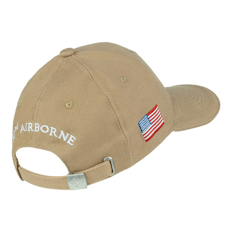 Carica immagine in Galleria Viewer, Cappellino baseball ricamato 82° AIRBORNE. VERDE OLIVA 

