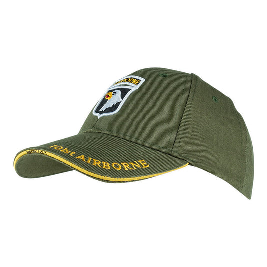 Baseball cap 101st Airborne Army ricamato Verde 