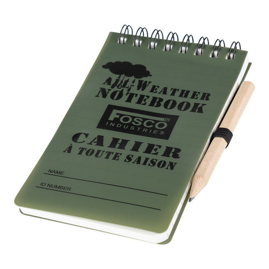 Blocco notes impermeabile i piccolo con matita<BR/> 