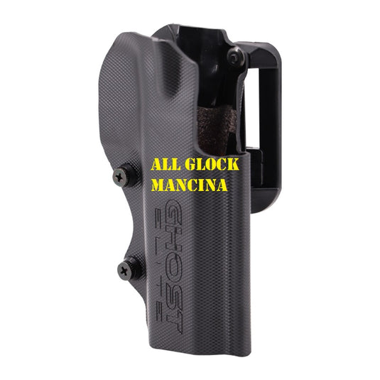 ghost civilian holster fondina per uso sportivo in colore nero 