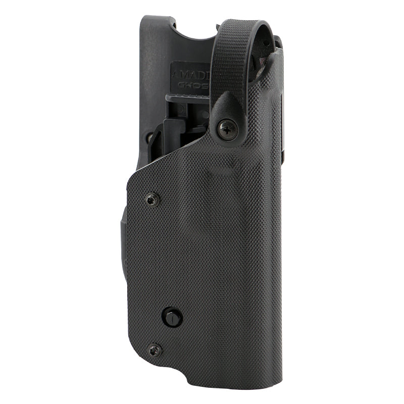 Load image into Gallery viewer, Ghost 5 per Beretta APX, fondina police nera destra con modulo rotativo 
