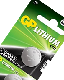 batteria bottone cr 2032 litio 