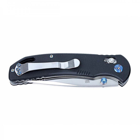 GANZO coltello chiudibile manico g 10 lama cm 8,9 nero 