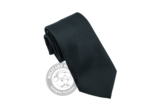 Cravatta CARABINIERI in poliester nido d'ape NERO 