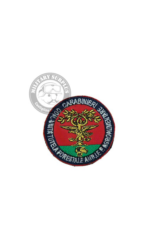 Distintivo ricamato CUFAA Carabinieri piccolo con velcro 