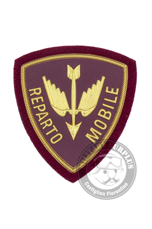 distintivo plastificato polizia reparto mobile 