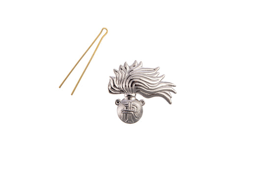 Fregio basco Carabinieri argento 