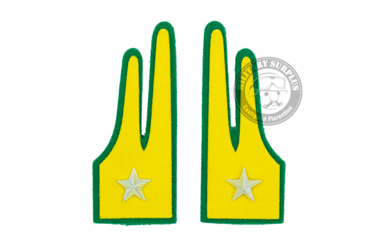 Mostrine tessuto Guardia di Finanza  per giacca 