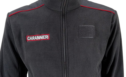 Maglia in pile con zip lunga CARABINIERI 