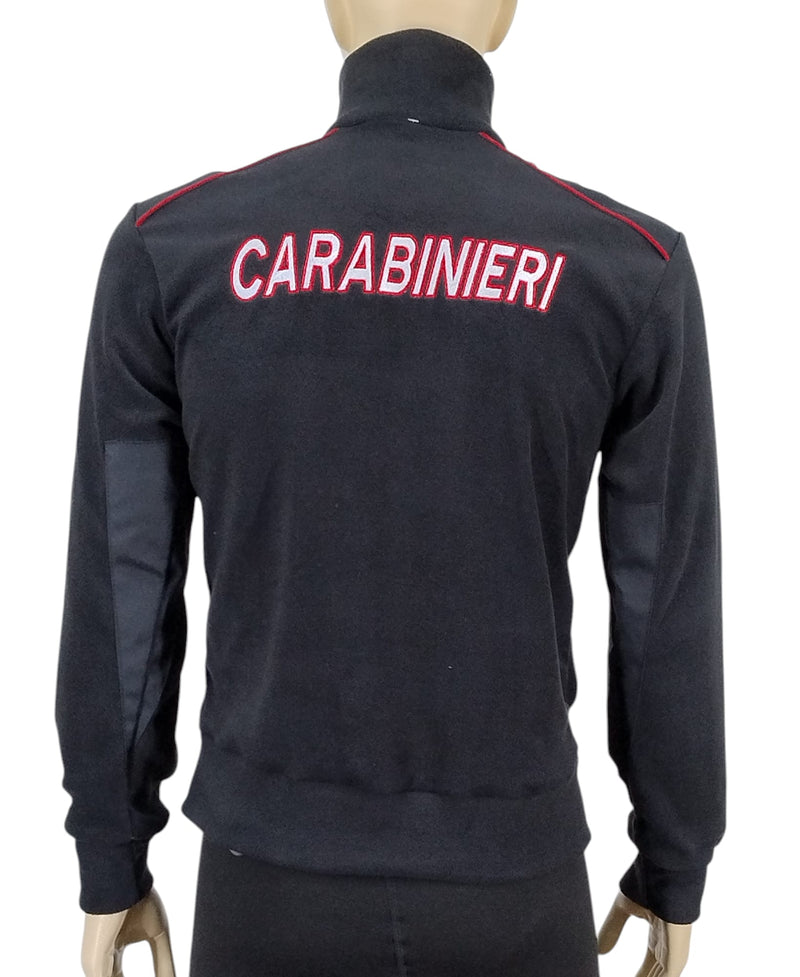Carica immagine in Galleria Viewer, Maglia in pile con zip lunga CARABINIERI 
