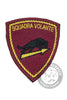 GRADI Distintivo scudetto ricamato SQUADRA VOLANTE POLIZIA DI STATO