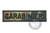RANKS Embroidered patch CARABINIERI Vegetato with velcro for Vegetato uniform