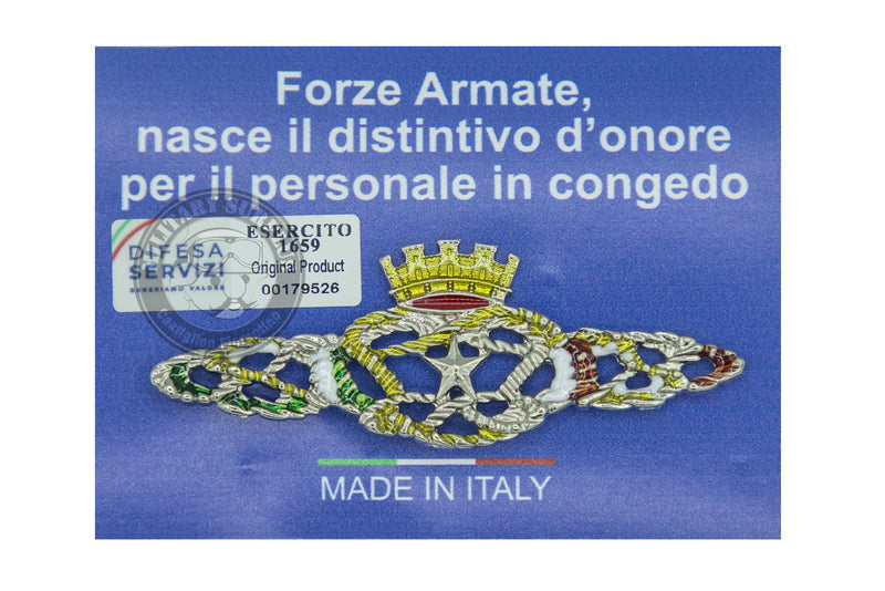 Carica immagine in Galleria Viewer, Distintivo d'onore personale in congedo Forze Armate 

