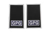 GRADI Guaina tubolare GUARDIA GIURATA -GPG- BORDATA di ARGENTO