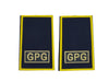 GRADI Guaina tubolare GUARDIA GIURATA -GPG- BORDATA di GIALLO