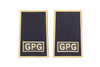 RANKS Tubular sheath SECURITY GUARD -GPG- GOLD EMBROIDERED
