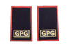 GRADI Guaina tubolare GUARDIA GIURATA -GPG- BORDATA di ROSSO