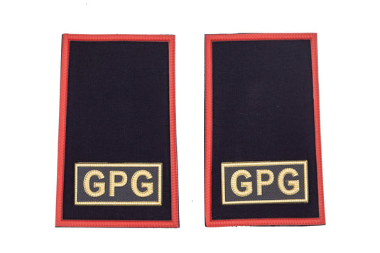 Guaina tubolare GUARDIA GIURATA -GPG- BORDATA di ROSSO 