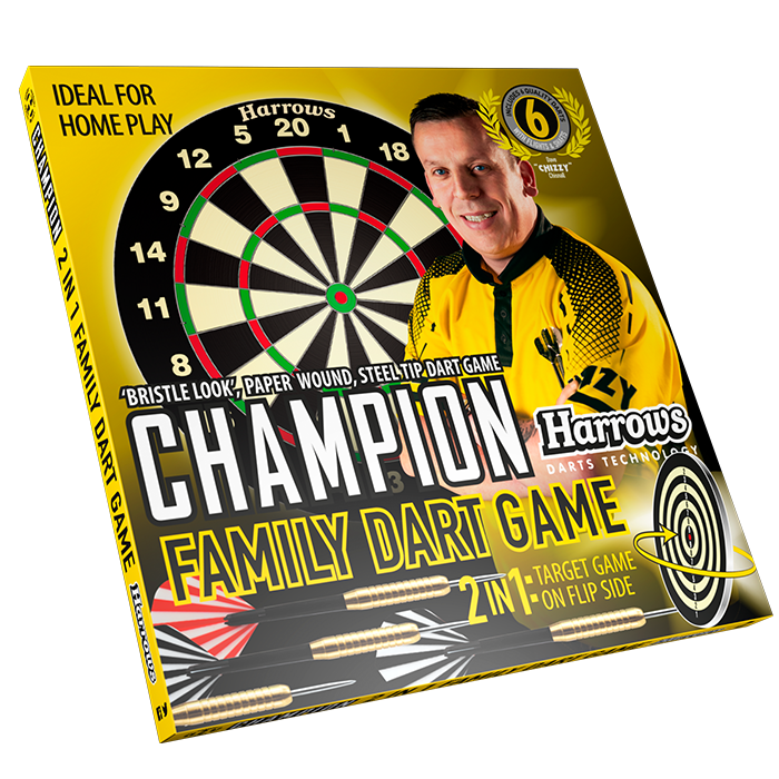 Carica immagine in Galleria Viewer, centro dardi harrows modello champion con 6 freccette 
