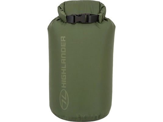 Highlander X-light dry sack 4 lt sacco stagno verde oliva 