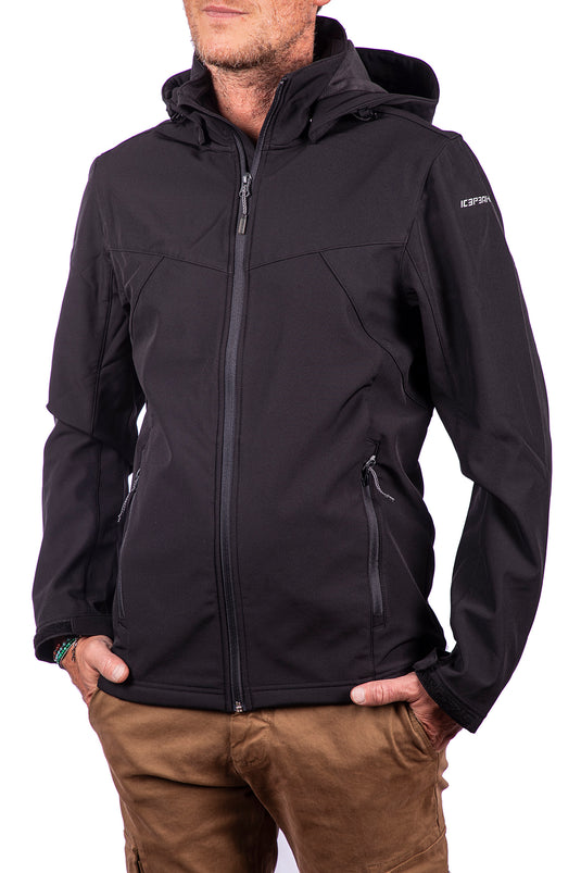 brimfield giacca softshell icepeak uomo Nero 