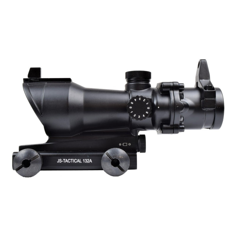 Load image into Gallery viewer, js-tactical red dot lente 32mm con attacchi 20mm e 11mm 
