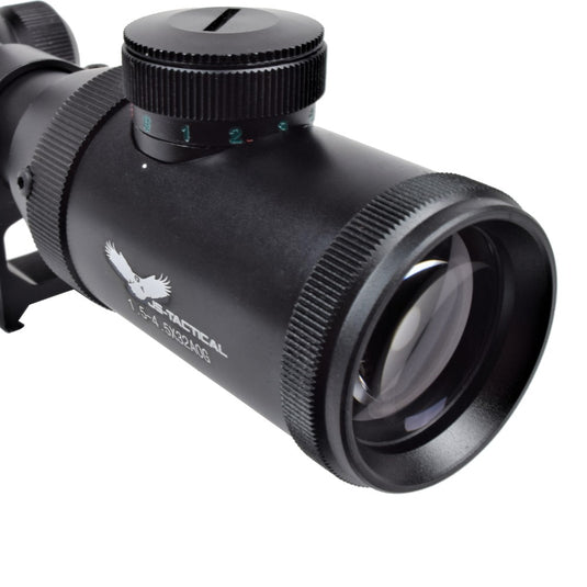 js-tactical ottica zoom 1.5x - 4.5x lente 32mm 