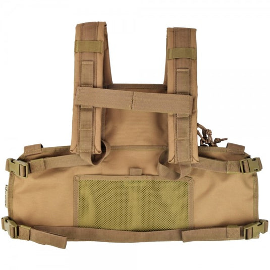 TACTICAL VEST CHEST RIG TAN JS-TACTICAL 