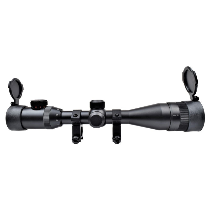 Load image into Gallery viewer, js-tactical ottica lente 32mm zoom 3x-9x 40mm nera 

