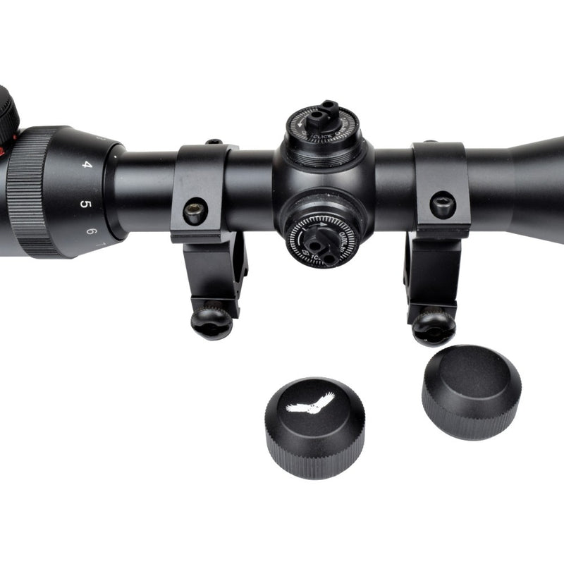 Load image into Gallery viewer, js-tactical ottica lente 32mm zoom 3x-9x 40mm nera 
