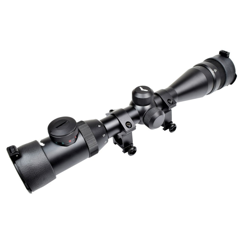 Load image into Gallery viewer, js-tactical ottica lente 32mm zoom 3x-9x 40mm nera 
