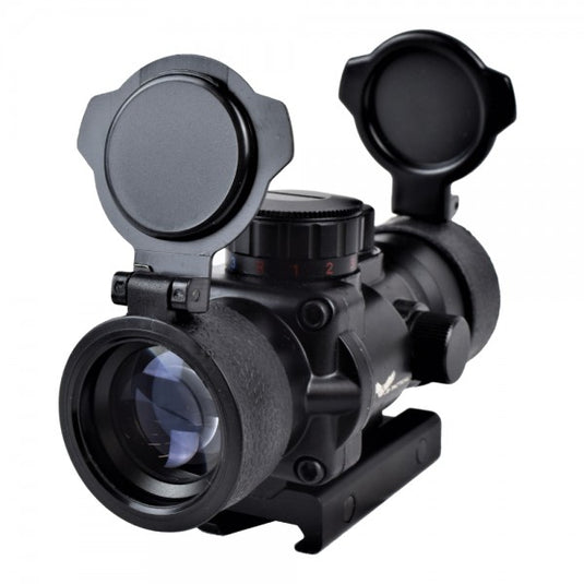 js-tactical ottica compatta lente 30mm zoom 3x 