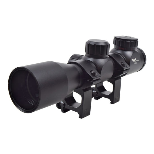 js-tactical ottica zoom 4x lente 32mm nera <BR/> 