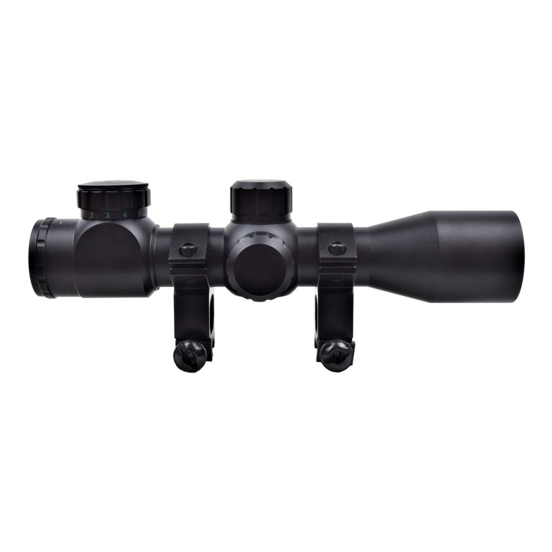 Load image into Gallery viewer, js-tactical ottica zoom 4x lente 32mm nera <BR/> 
