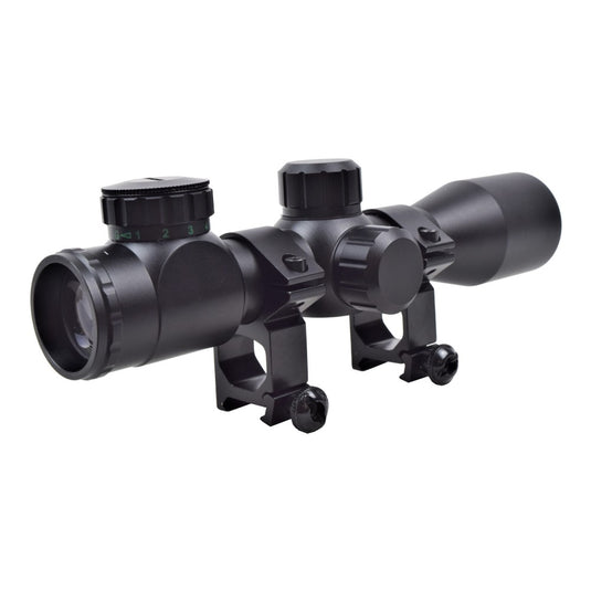 js-tactical ottica zoom 4x lente 32mm nera <BR/> 