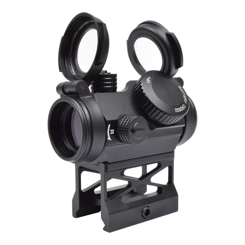 Carica immagine in Galleria Viewer, JS-TACTICAL RED DOT SIGHT CON RIALZO 1" NERO 
