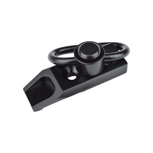 JS-TACTICAL gancio cinghia qd con attacco KEYMOD nero 