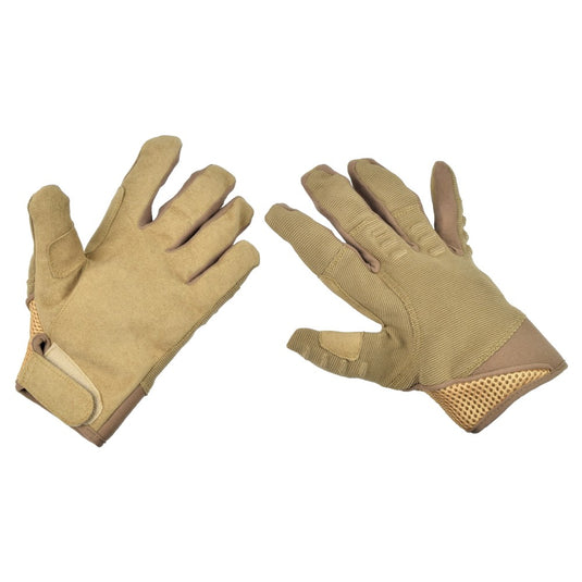 JS-TACTICAL WARRIOR GLOVES 17 TAN 
