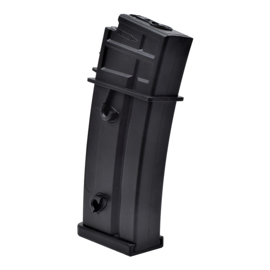 J.G. WORKS CARICATORE MAGGIORATO 470 COLPI PER SERIE G36 G608 NERO 