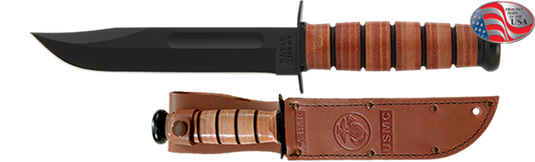 COLTELLO 1217 KA-BAR USMC LAMA NERA 