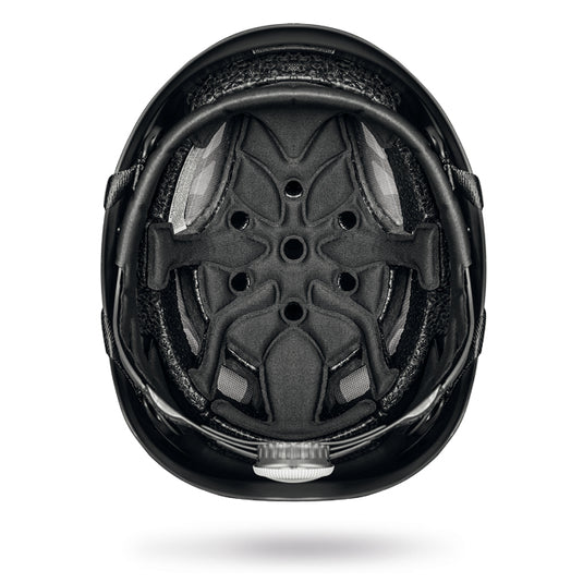 KASK PLASMA HI VIZ BIANCO CON BANDE RIFLETTENTI 