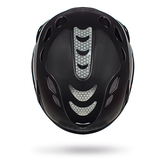 KASK PLASMA HI VIZ GIALLO FLUORESCENTE CON BANDE RIFLETTENTI 