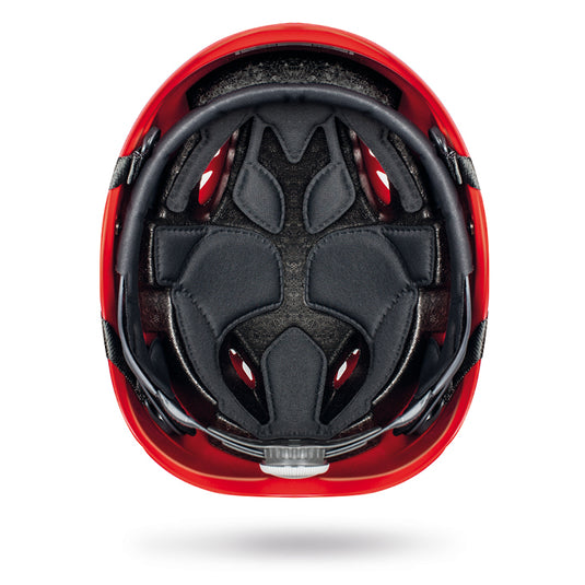 kask HP visor croce rossa italiana completo di protezione per gli occhi e sacca di trasporto 