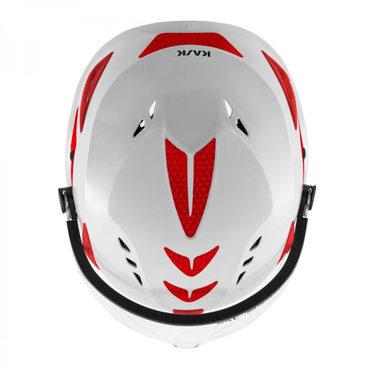 KASK  SUPERPLASMA HP VISOR CROCE ROSSA ITALIANA en14052 