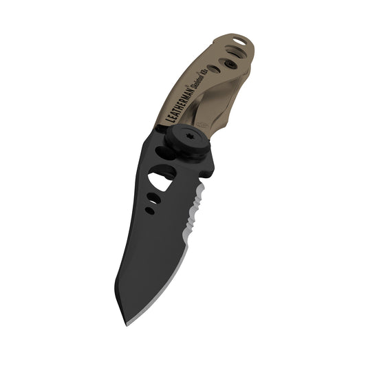 LEATHERMAN SKELETOOL KBX coltello serramanico COYOTE TAN 