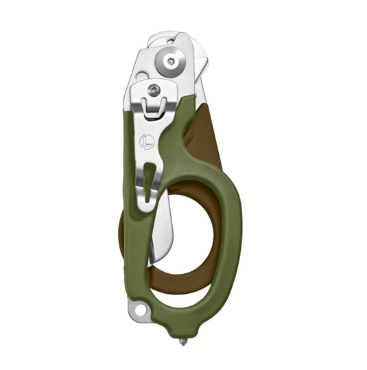 LEATHERMAN RAPTOR FORBICI DI EMERGENZA RIPIEGABILI MILITARI WOODLAND 