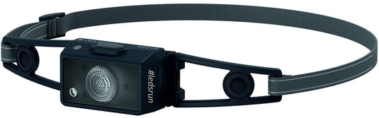 neo1r torcia frontale led lenser ricaricabile ultraleggera colore nero/grigio 