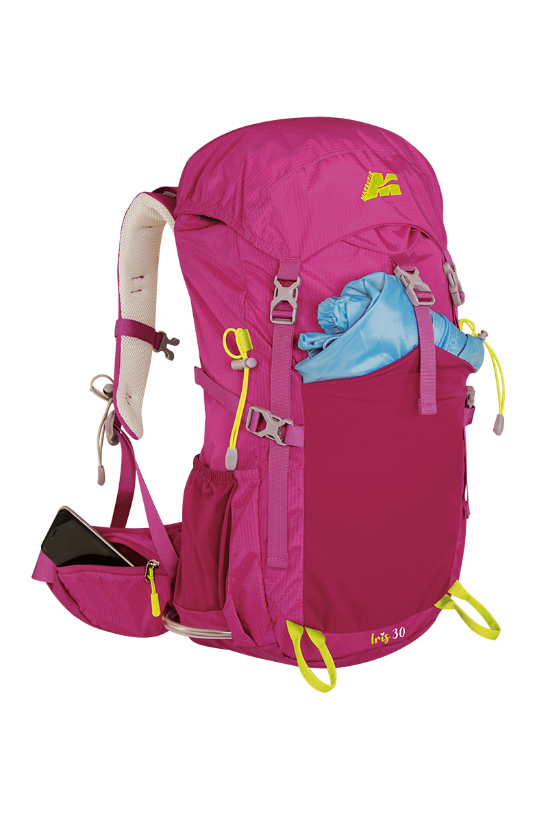Load image into Gallery viewer, iris zaino donna trekking 30l.CICLAMINO 
