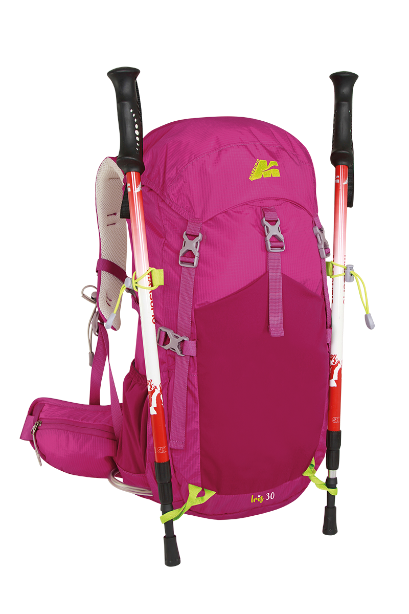 Load image into Gallery viewer, iris zaino donna trekking 30l.CICLAMINO 
