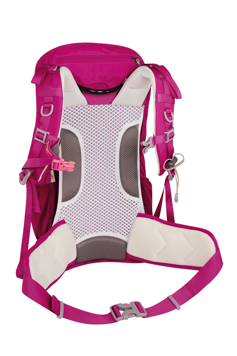 Load image into Gallery viewer, iris zaino donna trekking 30l.CICLAMINO 
